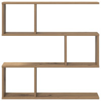 Produktbild för Vägg hylla Artisan-ek 80 x 12 x 79,5 cm Konstruerat trä