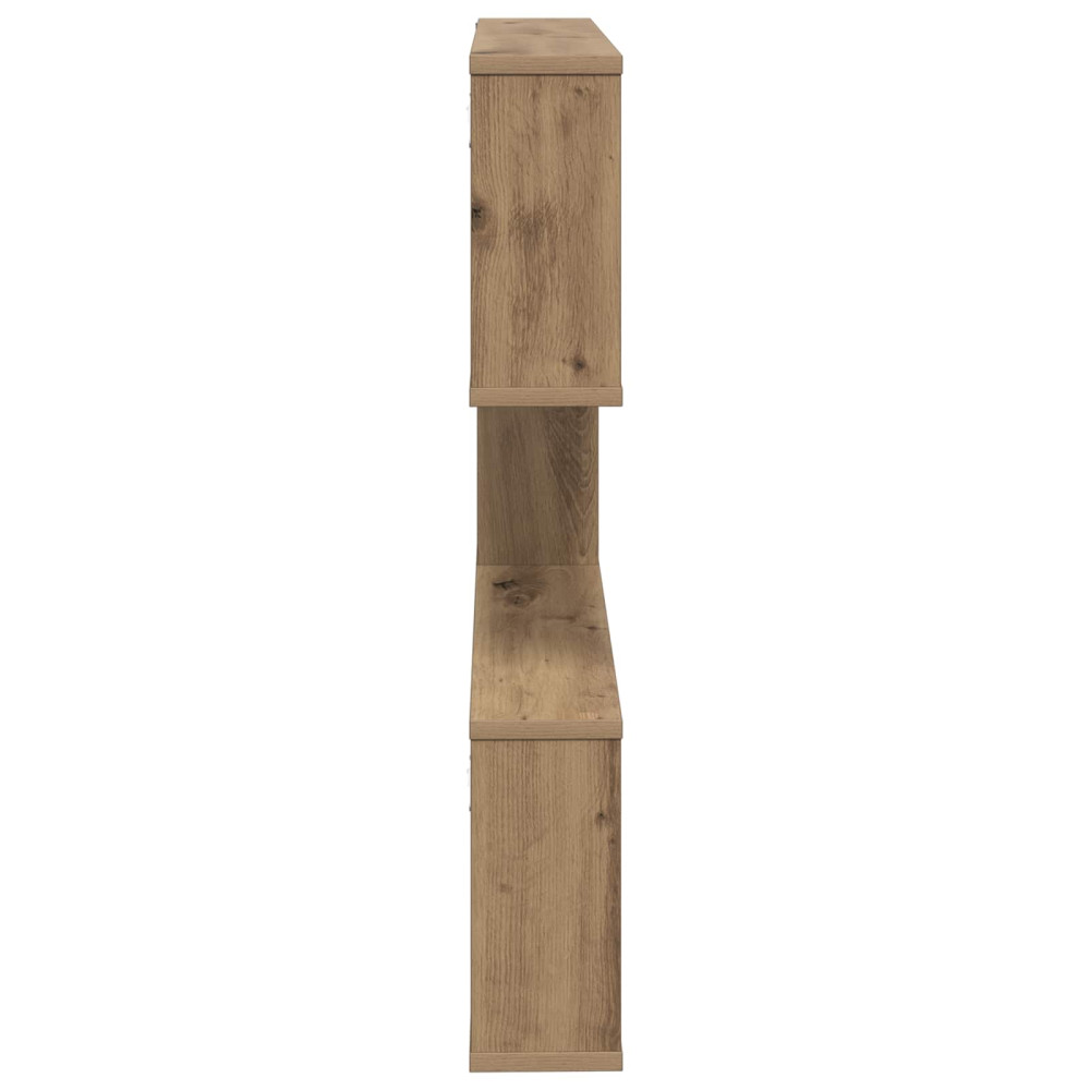 Produktbild för Vägg hylla Artisan-ek 80 x 12 x 79,5 cm Konstruerat trä