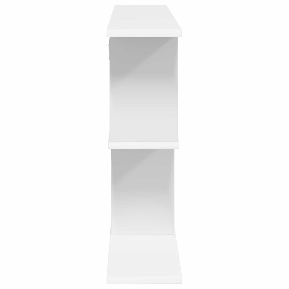 Produktbild för Vägg hylla Vit 80 x 15 x 50,5 cm Konstruerat trä