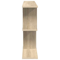Produktbild för Vägg hylla Sonoma-ek 80 x 15 x 50,5 cm Konstruerat trä