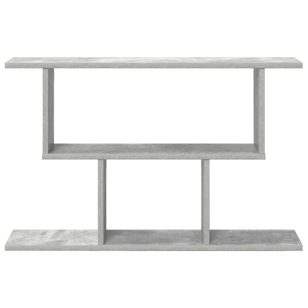 Produktbild för Vägg hylla Betonggrå 80 x 15 x 50,5 cm Konstruerat trä