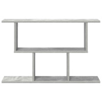Produktbild för Vägg hylla Betonggrå 80 x 15 x 50,5 cm Konstruerat trä