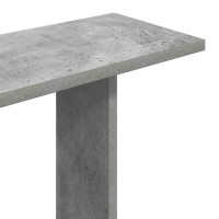 Produktbild för Vägg hylla Betonggrå 80 x 15 x 50,5 cm Konstruerat trä