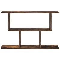 Produktbild för Vägg hylla Rökt ek 80 x 15 x 50,5 cm Konstruerat trä