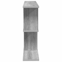 Produktbild för Vägg hylla Grå Sonoma 80 x 15 x 50,5 cm Konstruerat trä