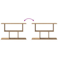 Produktbild för Vägg hylla Artisan-ek 80 x 15 x 50,5 cm Konstruerat trä