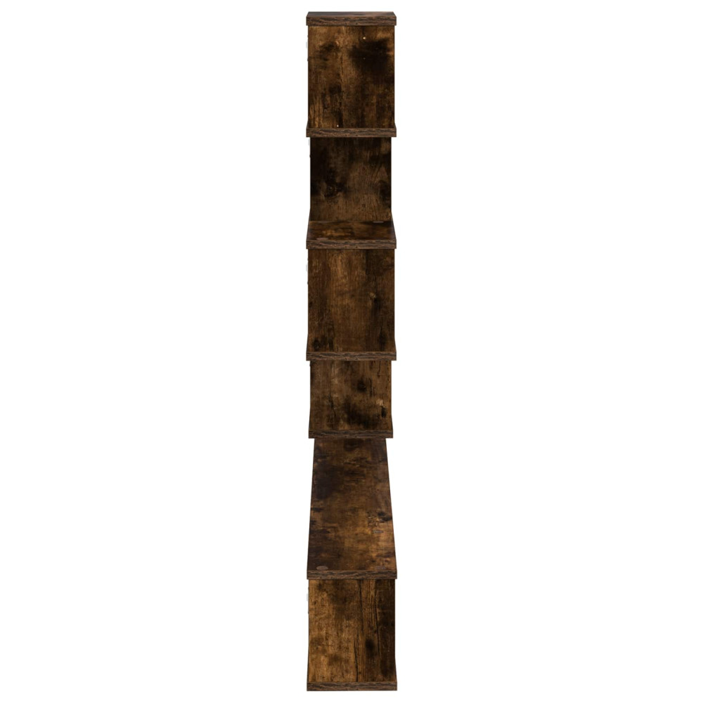 Produktbild för Väggmonterad TV-hylla Rökt ek 180 x 15 x 94 cm Konstruerat trä