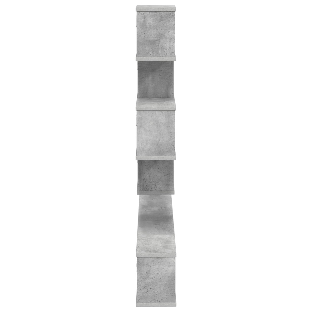 Produktbild för Väggmonterad TV-hylla Betonggrå 160 x 15 x 94 cm