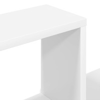 Produktbild för Flytande hyllor Vit 80 x 15 x 30 cm Konstruerat trä