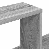 Produktbild för Flytande hyllor 2 pcs Grå Sonoma 80 x 15 x 30 cm