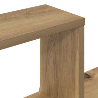 Produktbild för Flytande hyllor Artisan-ek 80 x 15 x 30 cm Konstruerat trä