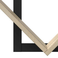 Produktbild för Väggflytande Hylla Sonoma-ek 43 x 15 x 47 cm Konstruerat trä