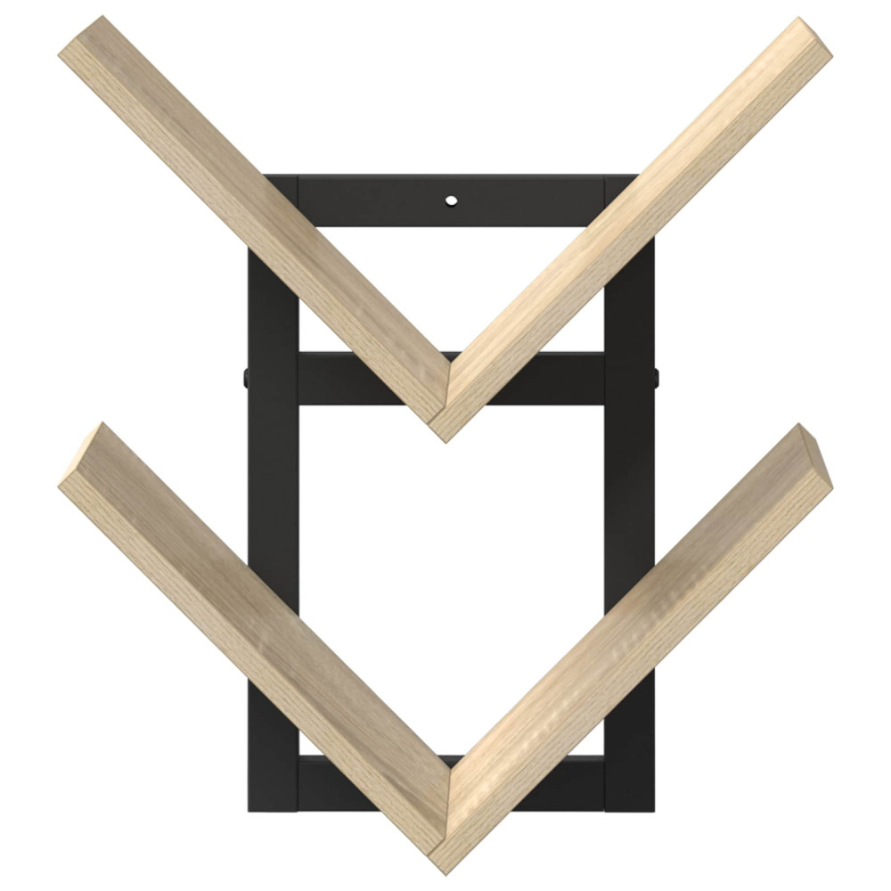Produktbild för Väggflytande Hylla 2 pcs Sonoma-ek 43 x 15 x 47 cm