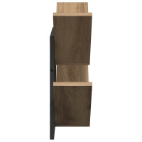 Produktbild för Väggflytande Hylla Artisan-ek 43 x 15 x 47 cm Konstruerat trä