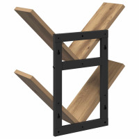Produktbild för Väggflytande Hylla Artisan-ek 43 x 15 x 47 cm Konstruerat trä