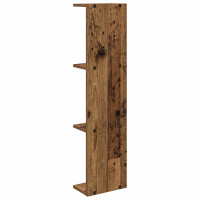 Produktbild för Vägg hylla Gammalt trä 25 x 15 x 100 cm Konstruerat trä