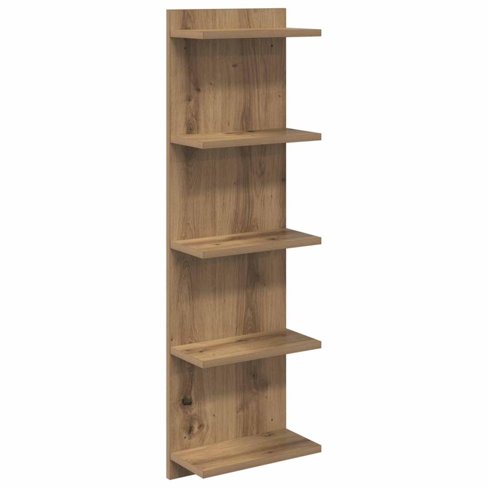 Produktbild för Vägg hylla Artisan-ek 30 x 15 x 100 cm Konstruerat trä