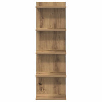 Produktbild för Vägg hylla Artisan-ek 30 x 15 x 100 cm Konstruerat trä