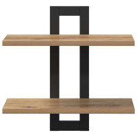 Produktbild för Flytande hyllor Artisan-ek 40 x 15 x 40 cm Konstruerat trä