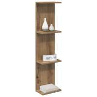 Produktbild för Vägg hylla Artisan-ek 22 x 15 x 100 cm Konstruerat trä