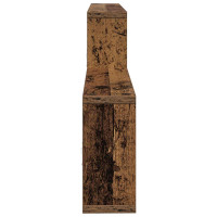 Produktbild för Vägg hylla Gammalt trä 130 x 10 x 50 cm Konstruerat trä