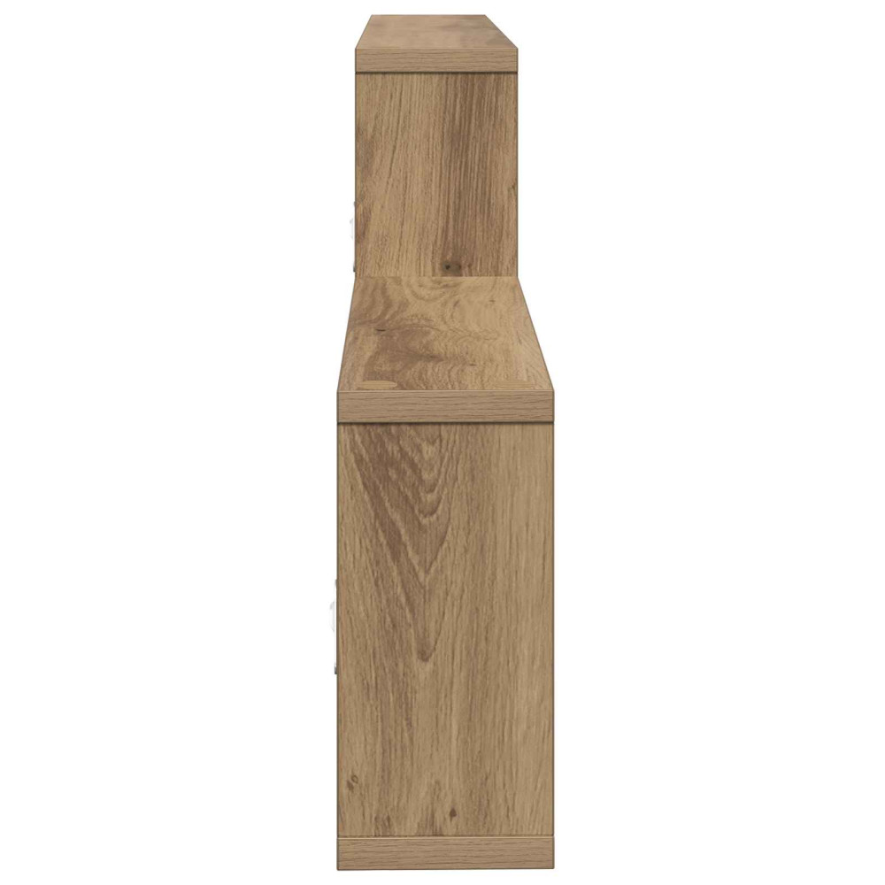 Produktbild för Vägg hylla Artisan-ek 130 x 10 x 50 cm Konstruerat trä