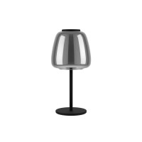 Produktbild för EGLO ALFERO-Z bordslampa RGB/CCT 1000 lm svart/krom/transpar...