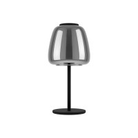Produktbild för EGLO ALFERO-Z bordslampa RGB/CCT 1000 lm svart/krom/transpar...