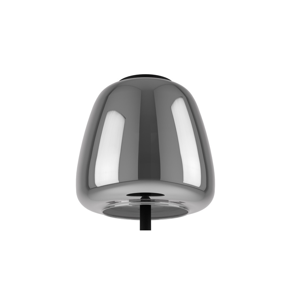 Produktbild för EGLO ALFERO-Z bordslampa RGB/CCT 1000 lm svart/krom/transpar...