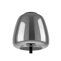 Produktbild för EGLO ALFERO-Z bordslampa RGB/CCT 1000 lm svart/krom/transpar...