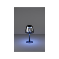 Produktbild för EGLO ALFERO-Z bordslampa RGB/CCT 1000 lm svart/krom/transpar...