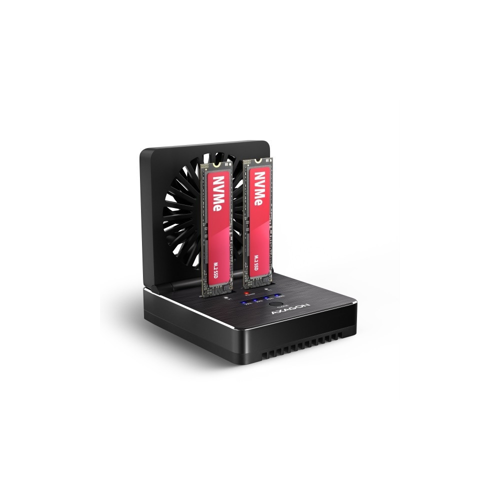 Produktbild för Axagon dockningsstation AXAGON ADSA-M2C22, USB-C dock 20 Gb/...