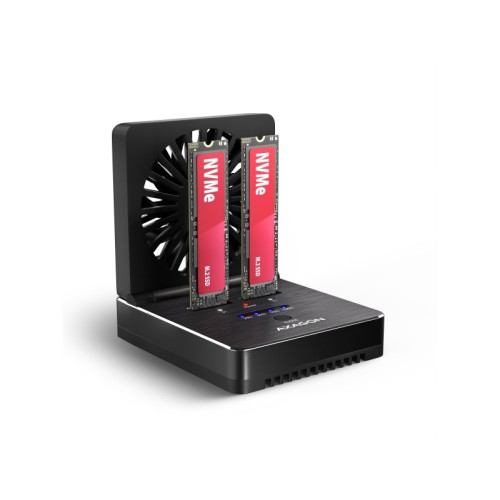 AXAGON Axagon dockningsstation AXAGON ADSA-M2C22, USB-C dock 20 Gb/...