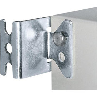 Produktbild för Rittal SZ 2433.000, Monteringsskena, Silver, Stål, KL, EB, B...