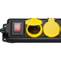 Produktbild för Goobay 45194, 3 m, Inomhus / utomhus, Typ F, Type F (CEE 7/4...
