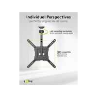 Produktbild för Goobay 70824, 58,4 cm (23"), 139,7 cm (55"), 20 kg, 75 x 75...