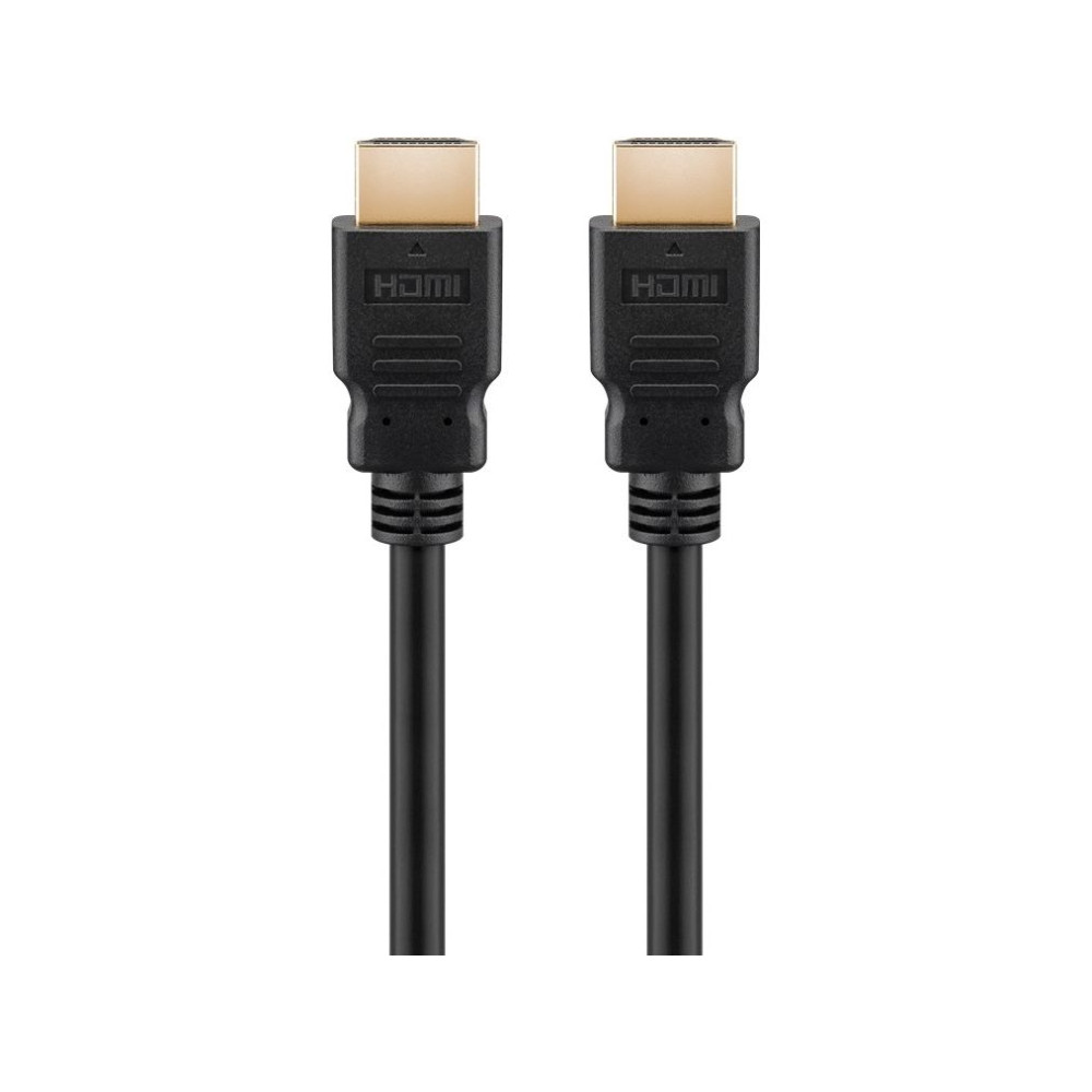 Produktbild för Goobay 58267, 0,5 m, HDMI Typ A (standard), HDMI Typ A (stan...
