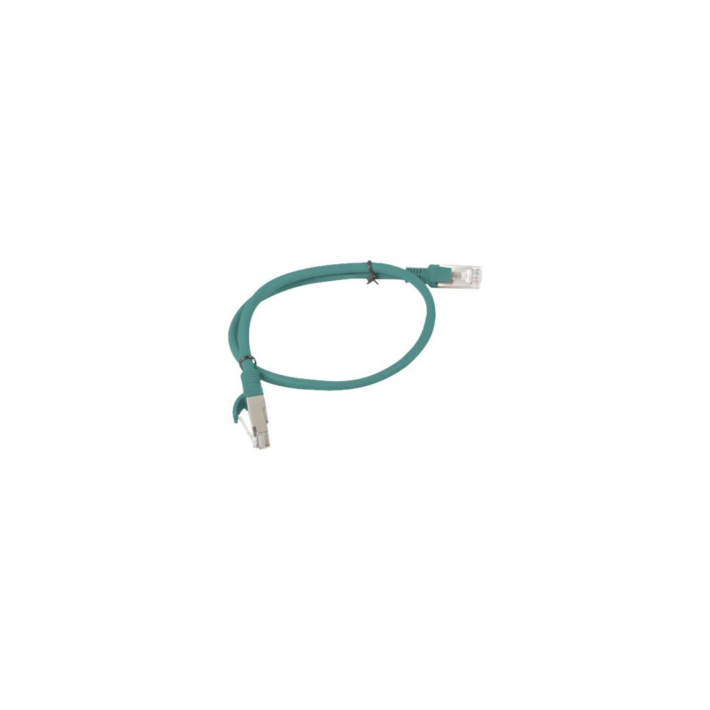 Produktbild för Lanberg patch-kabel - 50 cm - grön, RAL 6024