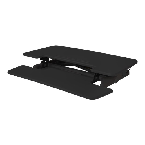 Bakker Elkhuizen Bakker Elkhuizen Adjustable Sit-Stand Desk Riser 2 ställ - för LCD-skärm/tangentbord/mus - svart