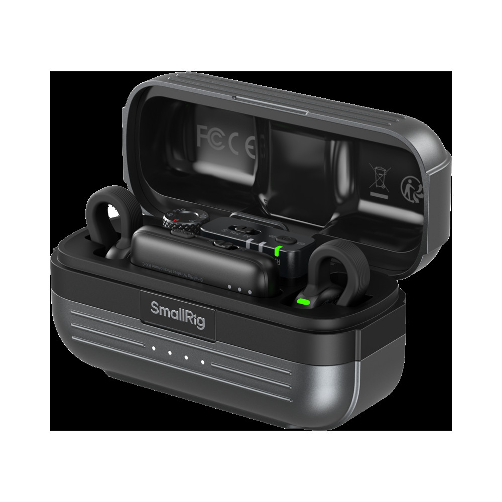 Produktbild för SmallRig 6526 S70 Wireless Microphone with Multi-Device Compatibility Black