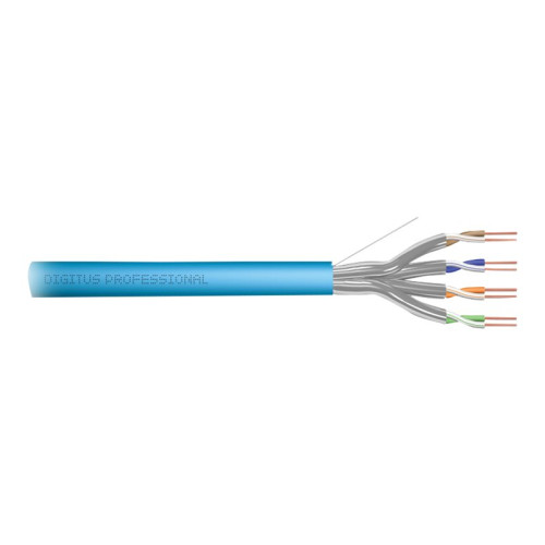 Digitus DIGITUS Professional installationskabel - 100 m - ljusblå, RAL 5012