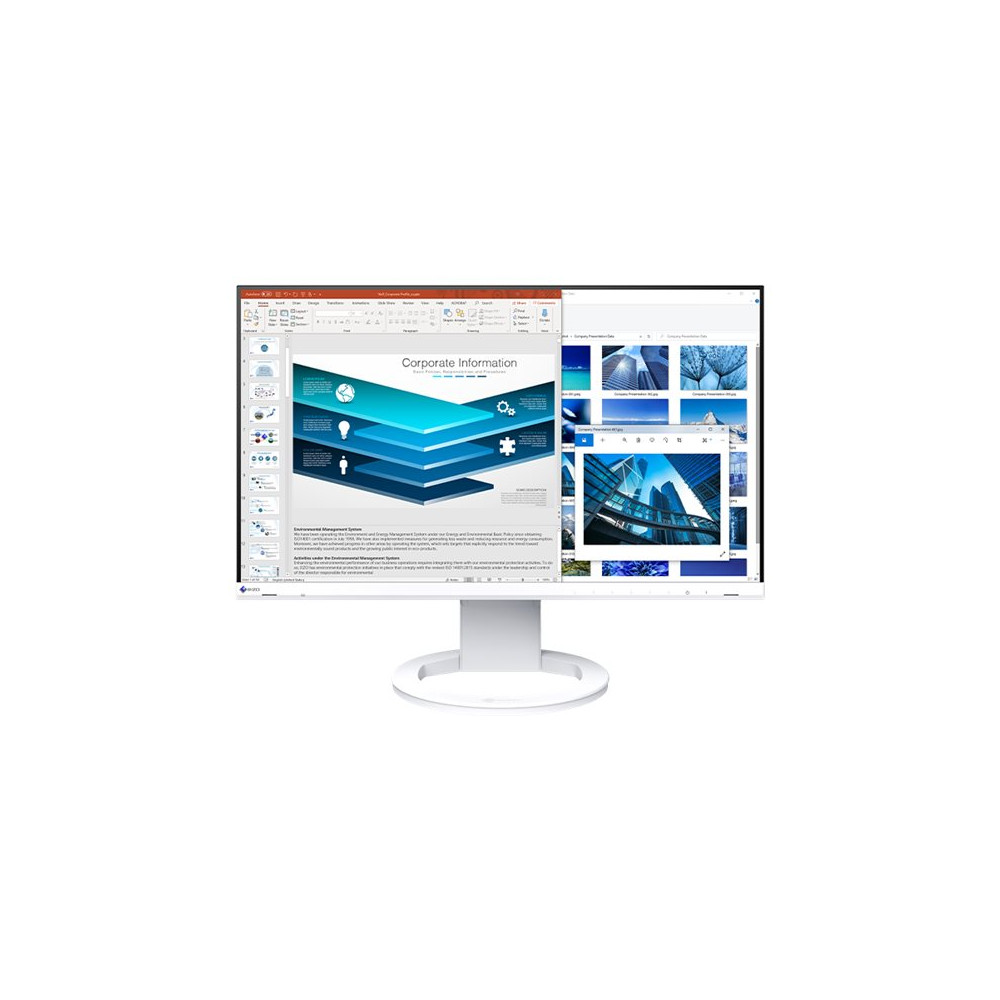 Produktbild för EIZO FlexScan EV2480-WT - LED-skärm - Full HD (1080p) - 23.8"