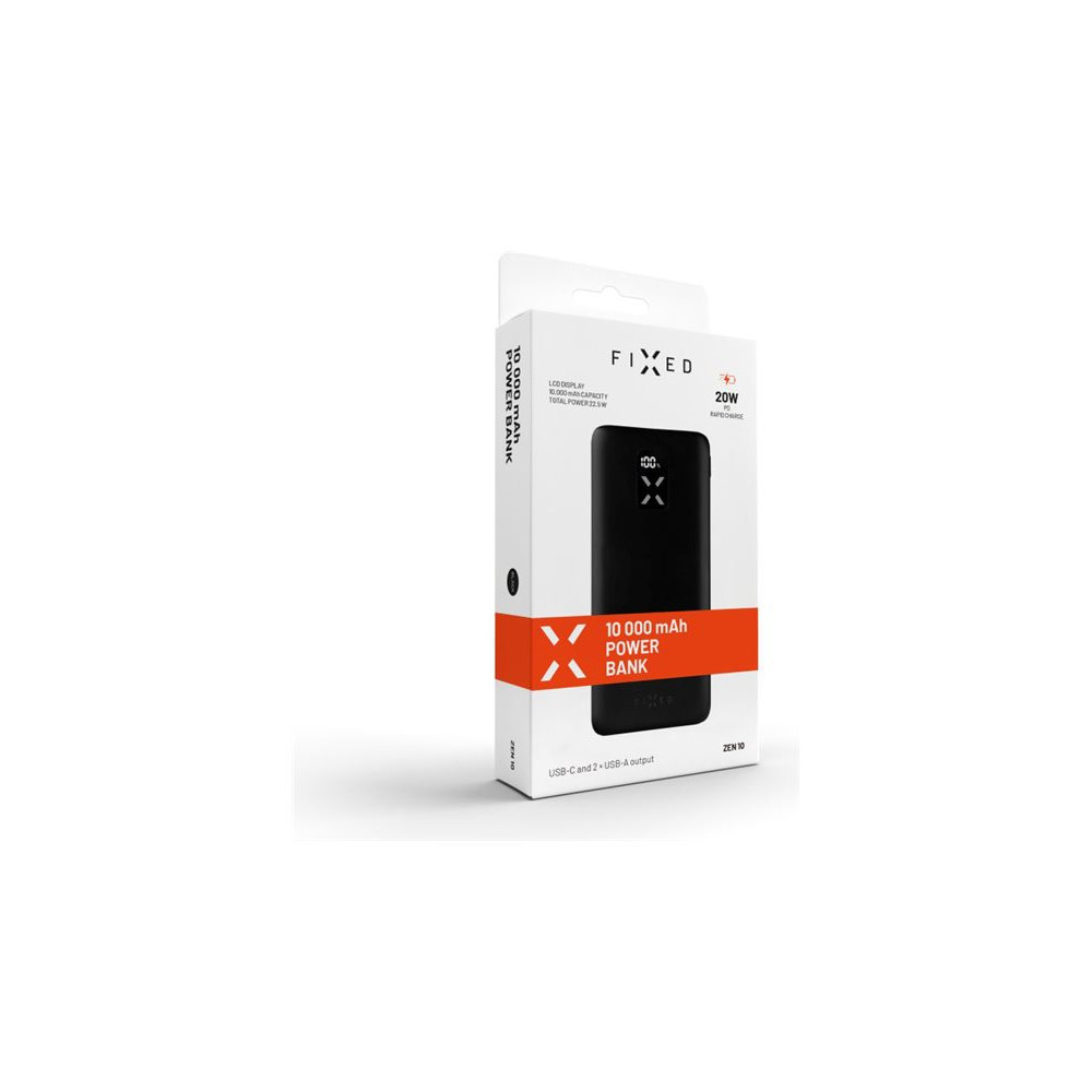 Produktbild för FIXED Zen power bank - Li-pol - 2 x USB, USB-C - 20 Watt