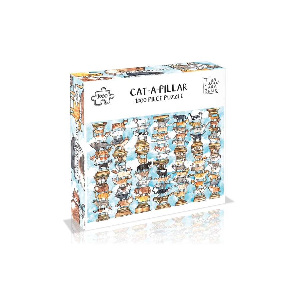 Produktbild för Cat-A-Pillar Jigsaw Puzzle 1000pc