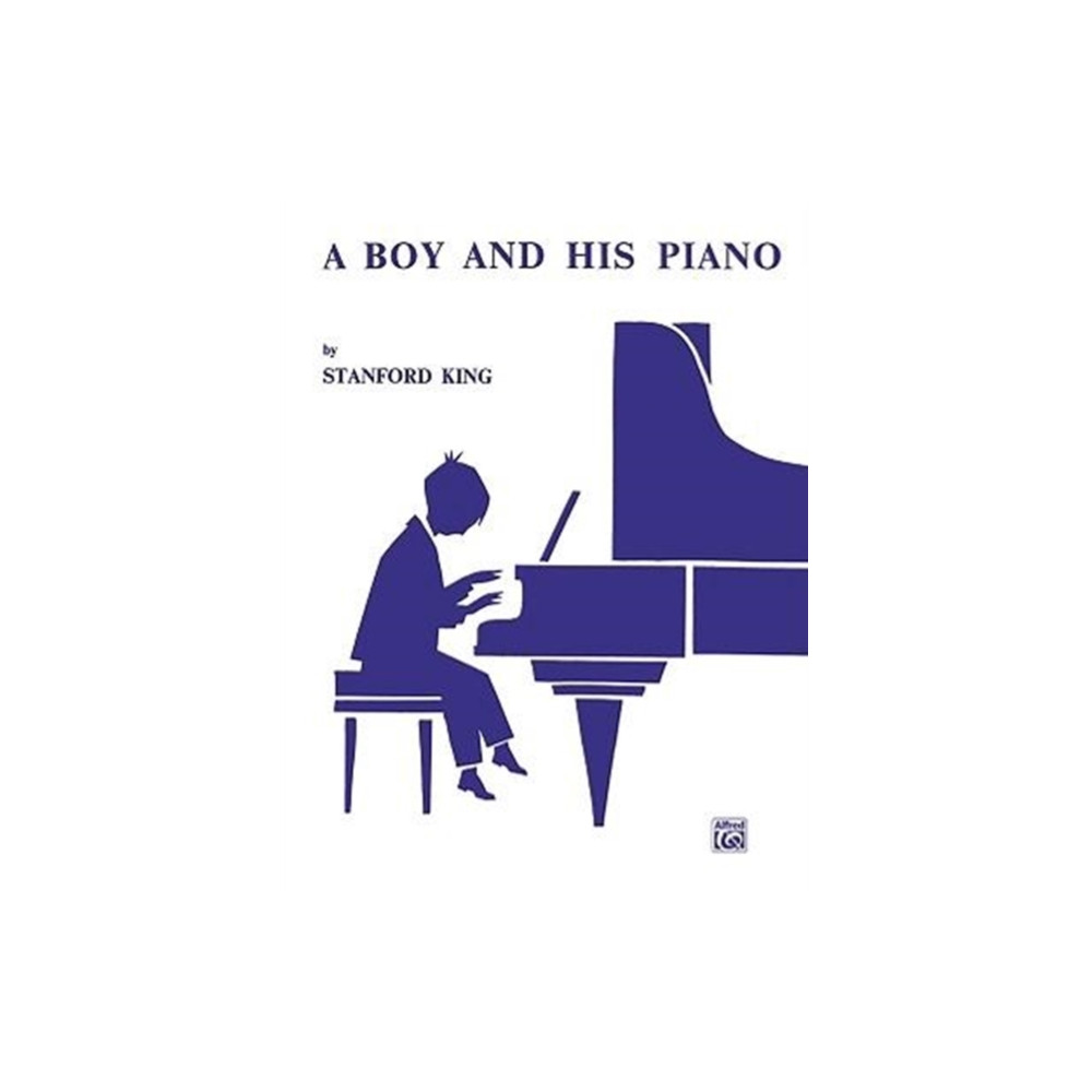 Produktbild för BOY & HIS PIANO (häftad, eng)