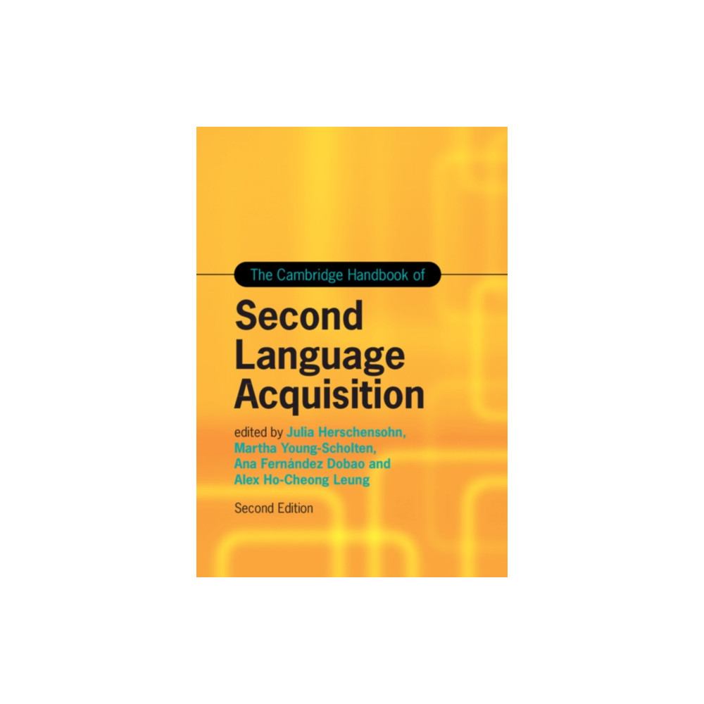 Produktbild för The Cambridge Handbook of Second Language Acquisition (häftad, eng)