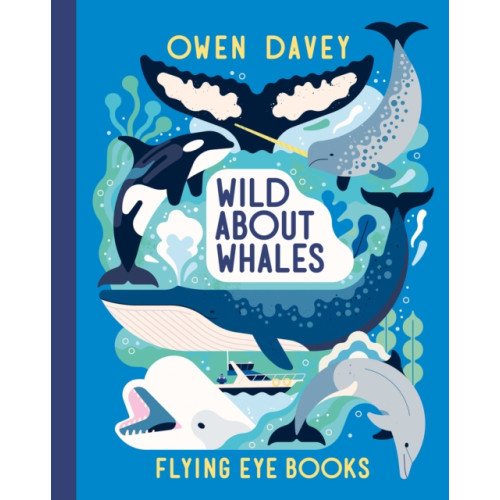 Flying Eye Books Wild About Whales (inbunden, eng)