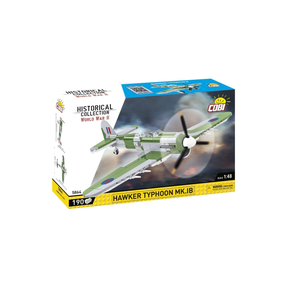 Produktbild för 186 PCS HC WWII /5864/ HAWKER TYPHOON