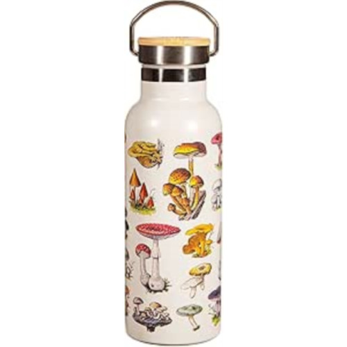 SASS & BELLE Vintage Mushroom Metal Water Bottle