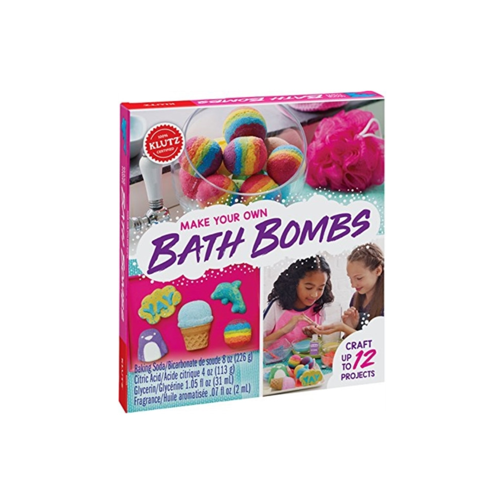 Produktbild för MAKE YOUR OWN BATH BOMBS (inbunden, eng)
